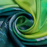 Silk scarf "Field Rhapsody"