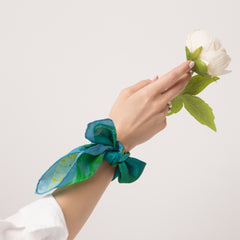 Silk scarf “My Delta”