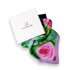 Silk Scarf "Secret Garden"