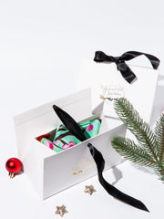 Silk scarf "Blooming Cherry Branches"