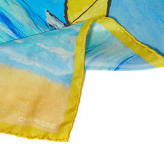 Silk Scarf “La Plage”