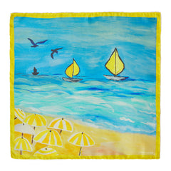 Silk Scarf “La Plage”