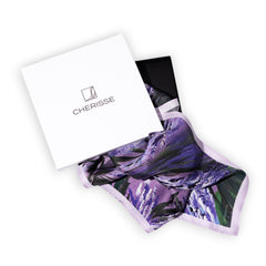 Silk Scarf "Lavander scented dream"