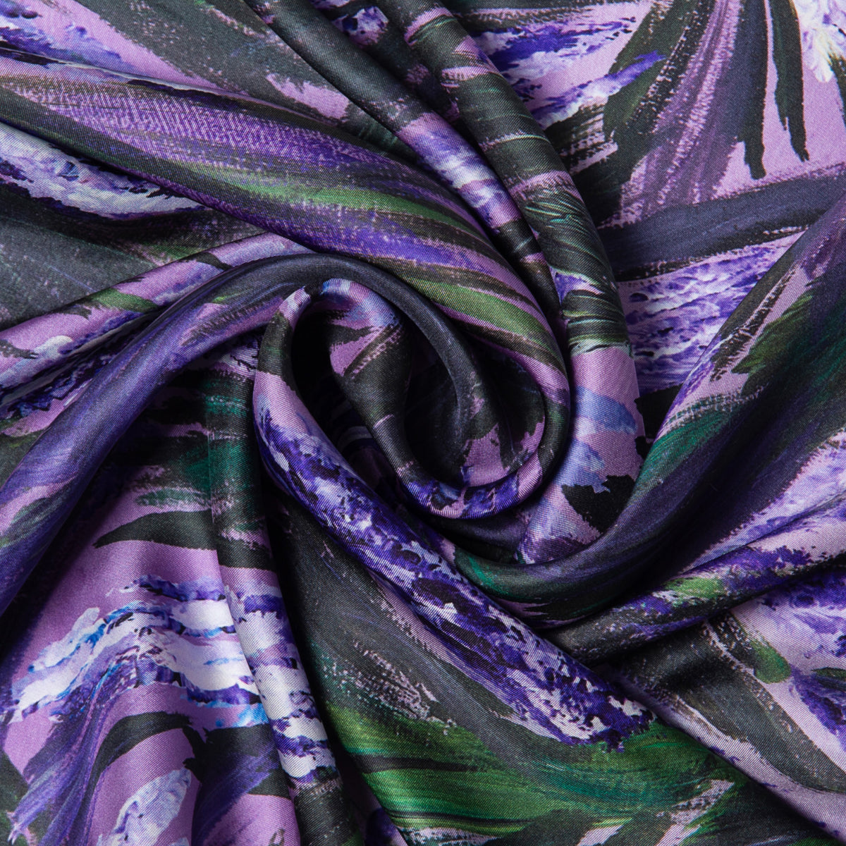 Silk Scarf "Lavander scented dream"