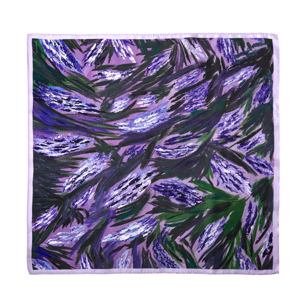 Silk Scarf "Lavander scented dream"